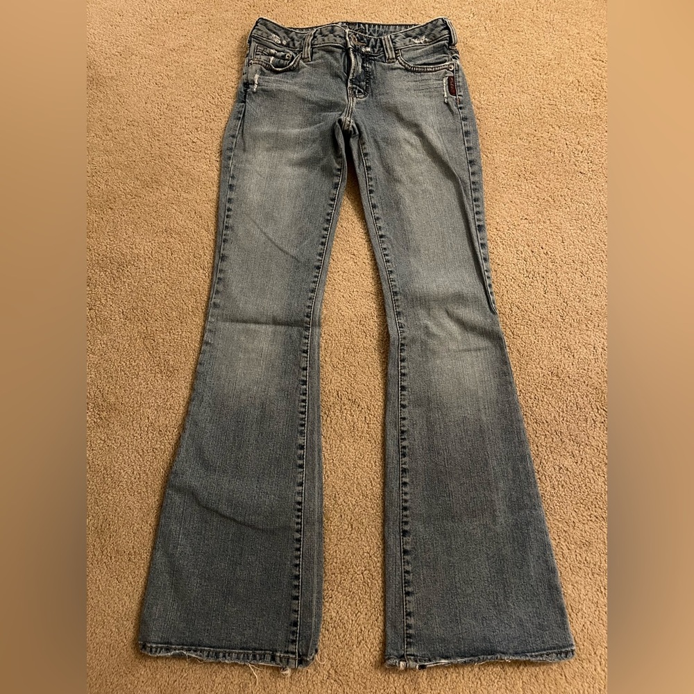 Silver jeans flare leg size 26/33
